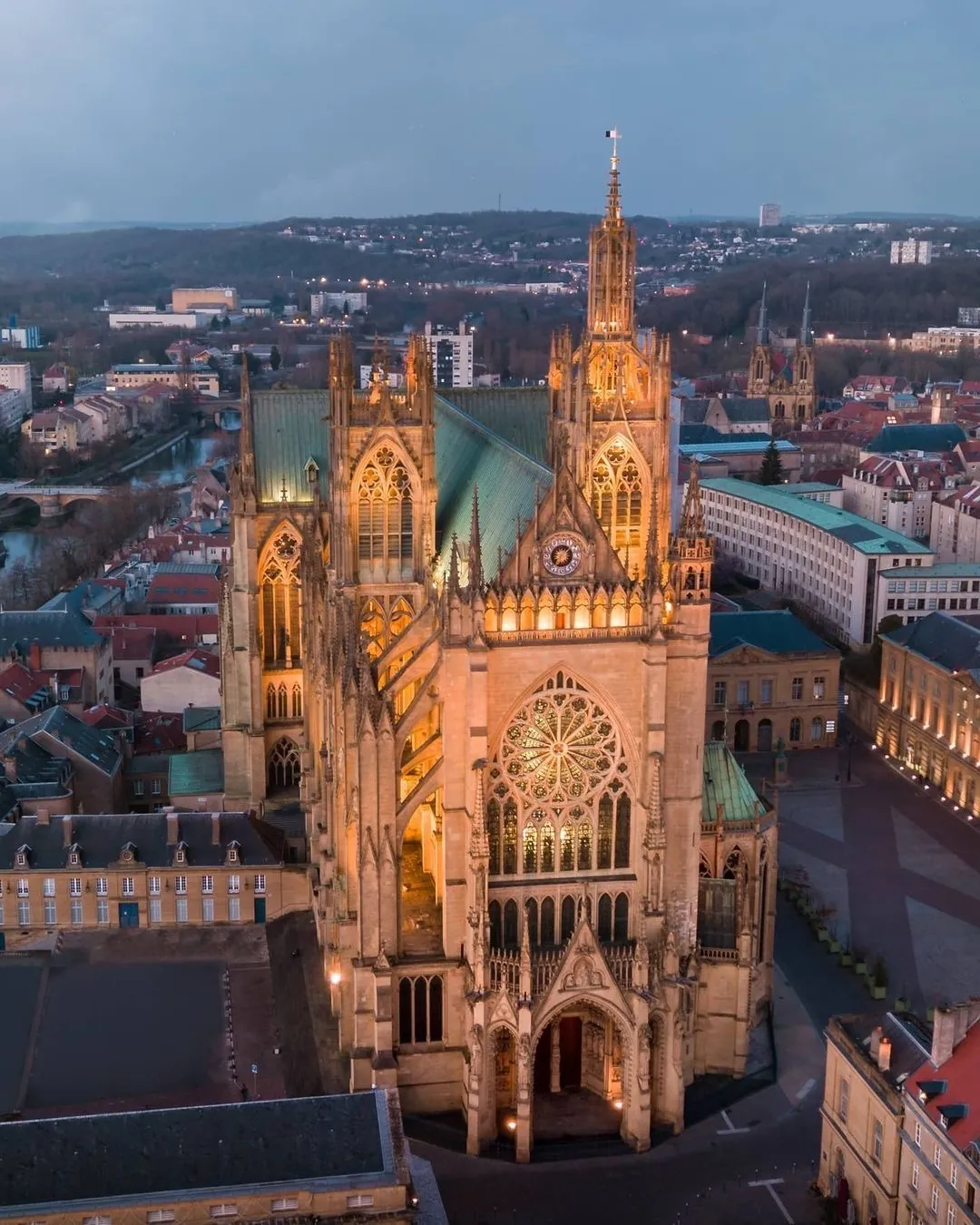 Metz, la cathédrale Saint-Étienne